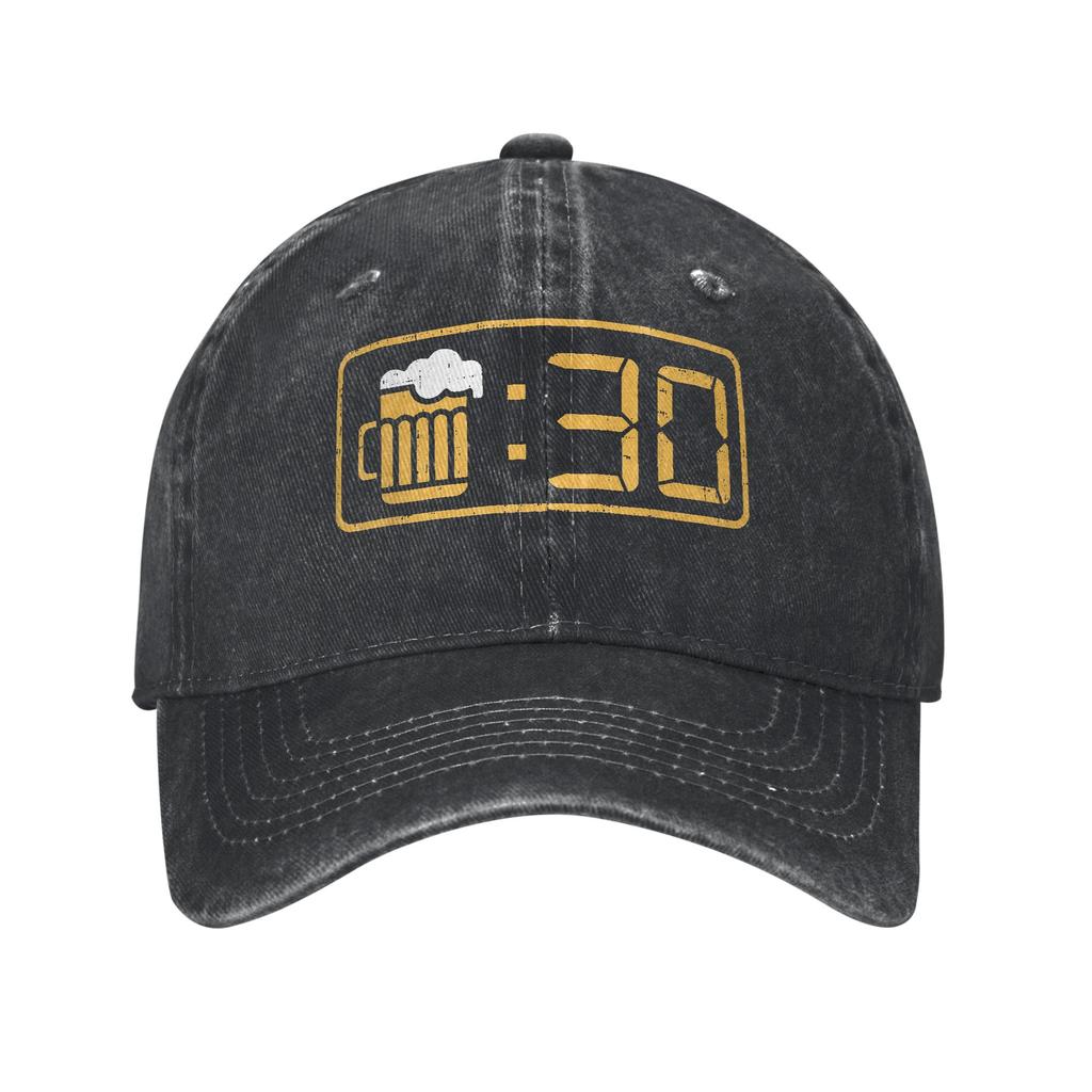 Vintage USA Flag Beer Baseball Cap Unisex Women Distressed Denim Washed Snapback Hat Outdoor Workouts Adjustable Hats Cap