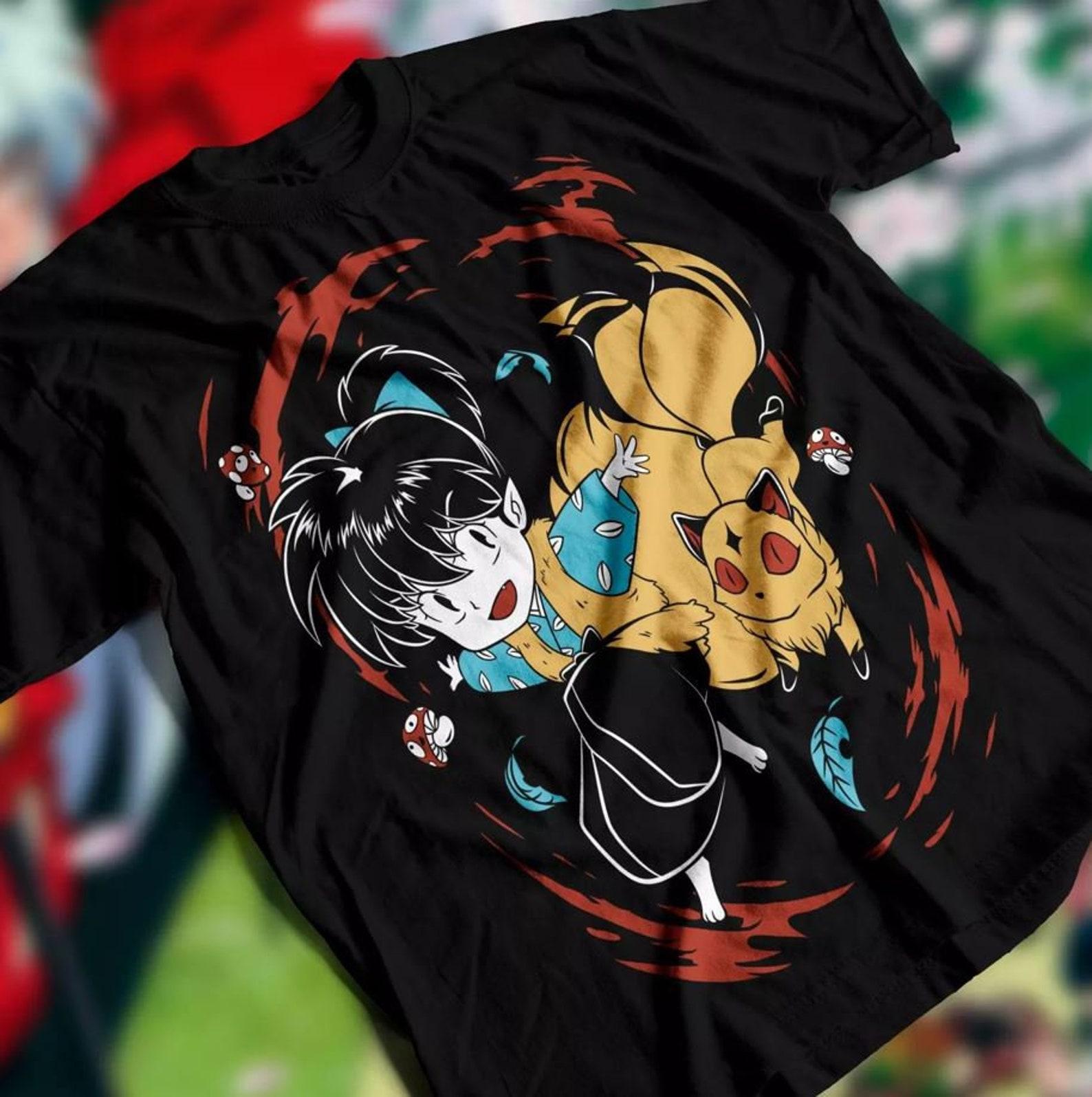 Огненный стиль / Уличная мода / Японский стиль / Унисекс / 100% хлопок. 4XL