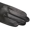 ORuKuBET Men's Simple Black Sheepskin Leather Gloves OB14321M9
