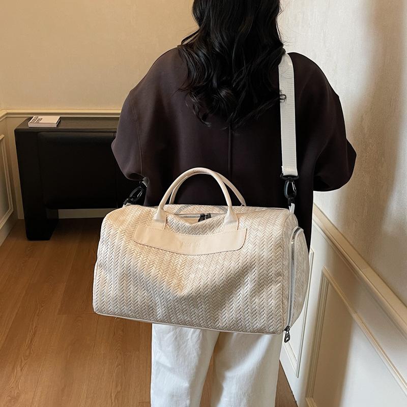 Travel Bag Women's Large Capacity Fitness Bag Dry And Wet Separate Sports Bag Portable Luggage Bag