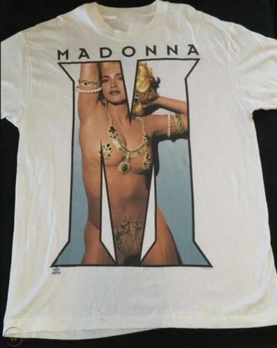 T-shirt alla moda Y2k Nuova Madonna Faccia Grande Collezione Estiva T-shirt Vintage Hip Hop Streetwear Casual Larga Stampa T-shirt Unisex