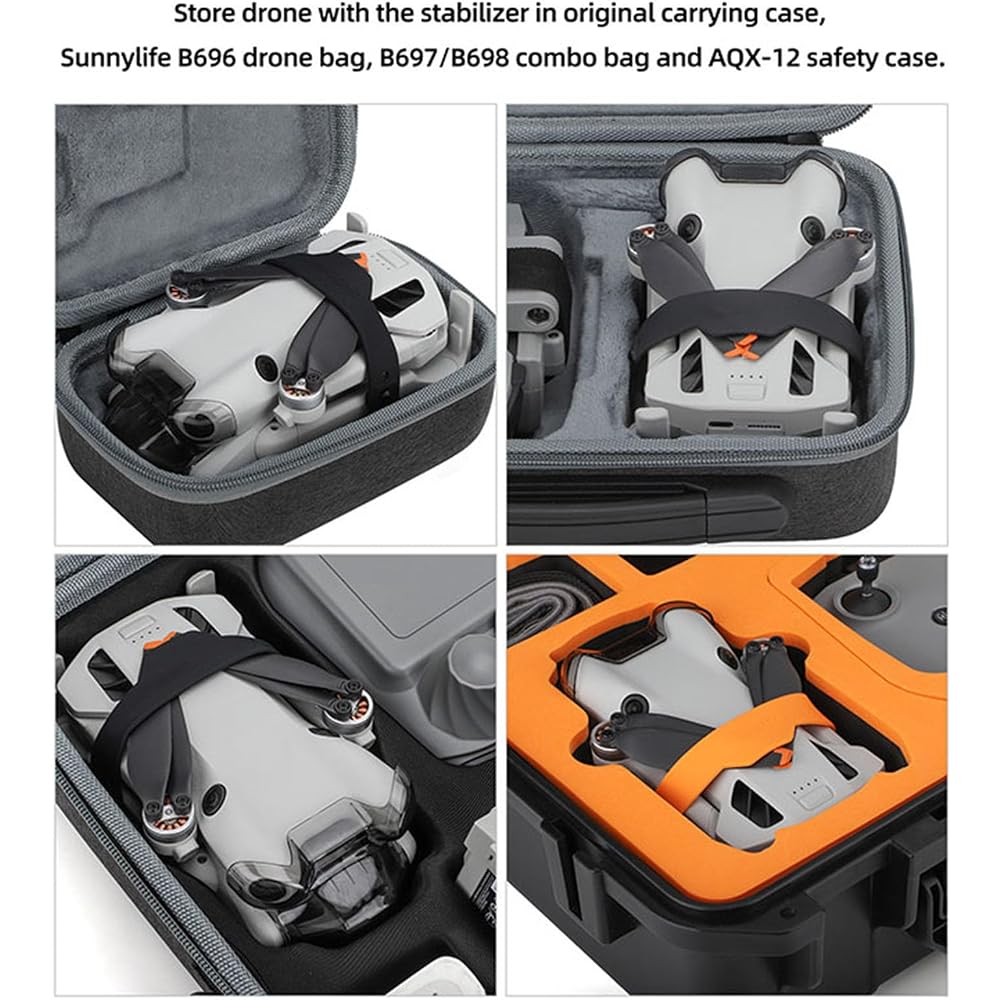 DJI Mini 4 Pro Propeller Guard Holder Strap Protector Stabilizer Propeller Fixing Device DJI Mini 4 Pro Drone Blade Protector Accessory