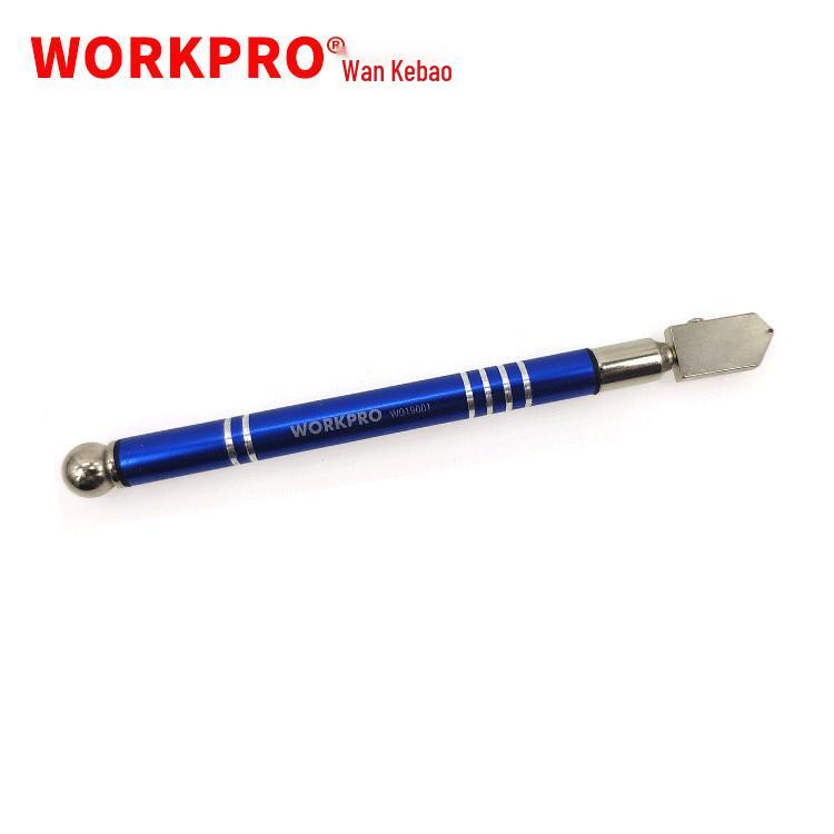 WORKPRO Aluminum Alloy Handle Diamond Glass Cutter W019001 W019001 Glass Cutter