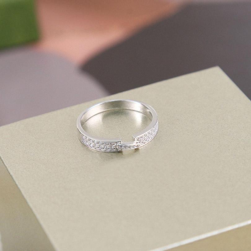 2023 Populair Merk Vintage Damesringen Luxe Sieraden voor Vrouwen Designer Ringen Fijne Kwaliteit Mode Klassieke Diamanten Ringen