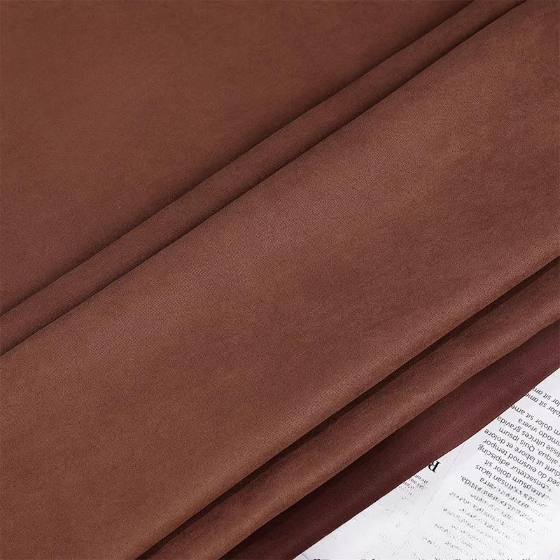100x150cm Soft Matte Frosted Velvet Suede Fabric Transverse Micro Elasticity Women's Clothing Hats Designer DIY Sewing Fabric