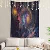 Space Tapestry,Space Pattern Science Stars in Galaxy Wall Hanging Large Tapestry Psychedelic Tapestry Decorations Bedroom Living