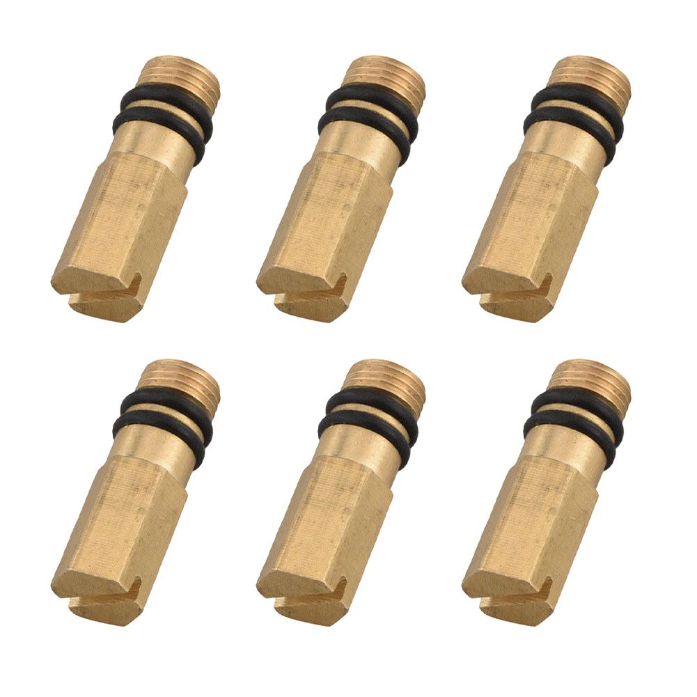 6 Pieces Cold Water Conversion Kit with Brass Adapters for Standard Faucets No Tools Needed for Setup Compact Design