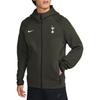 Nike Tottenham Hotspur Tech Fleece Windrunner Serie Bequeme Langarmjacke mit durchgehendem Reißverschluss Herrenjacke Redwood Emaille-Grün HF7057-355