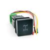 1PC Car LED DRL Radar Power on Off Fog Light Fan Seat Heated Switch Button with Wire Fit for Isuzu D-MAX 2021- 2023