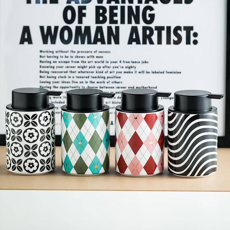 OIMG Ceramic Foaming Dispenser Bottle