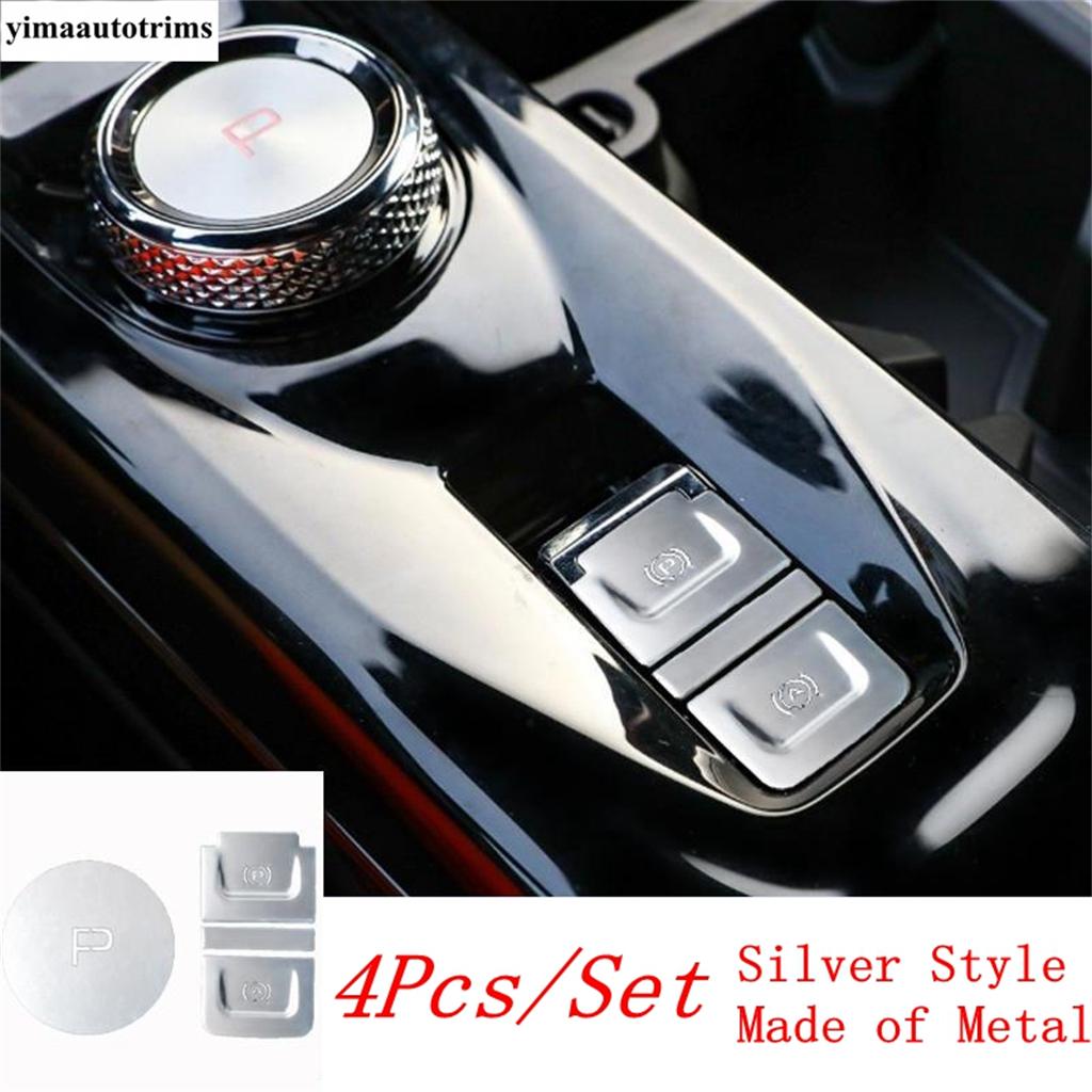 Auto P Button Hand Brake Gear Key Shift Knob Sequ Decor Cover Trim Red Interior Accessories For Haval Dargo / H6  - 2024