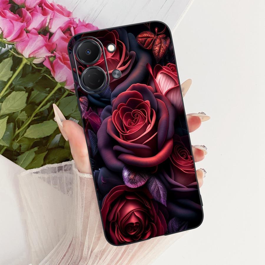 For Tecno Spark Go 3 5G Case Cute Cat Painted Capa for Tecno Spark GO3 KN3 Pop 20 Soft Silicone Bumber Shell for Sparkgo 3 Funda