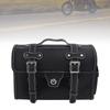 Tail Bag Pu Side Saddlebag Pannier Luggage Pouch Storage For Motorbike