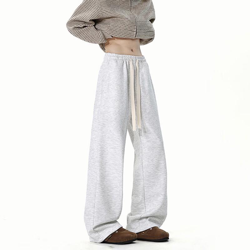 Wassup Sohot Men's Fleece-Lined Straight-Leg Sweatpants