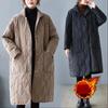 Winter Coat Korean Style Long Cotton-Padded Coat Womens Casual Parka Jacket Clothing Female Thin Outerwear
