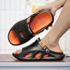 Herrskor Mode EVA Tofflor, Halkfria Snabbtorkande Tofflor med Öppen Tå för Inomhus Utomhus Promenader, Herrsommarstrandtofflor