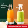 Elektrischer Entsafterbecher 6 Klingen Mixer Milchshake-Maschine USB Tragbares Frucht-Milch-Mischwerkzeug Mini Frischsaft-Mixer Sportflasche