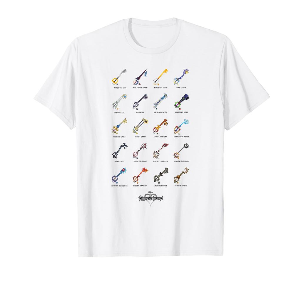 Disney Kingdom Hearts Keyblade Personalized T-Shirt