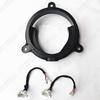 2x 6,5" Adaptérový kroužek pod reproduktor zadních dveří Audio pro Mazda Axela CX-4 CX-5 CX-7