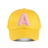 Pink Plush Letter A Home Decor Baseball Cap Fashion Unisex Sunhat Womens Outdoor Sports Snapback Cap