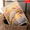 Egret Pearl Painting Handmade DIY 5D Creative Ornaments Living Room Home Decoration Painting