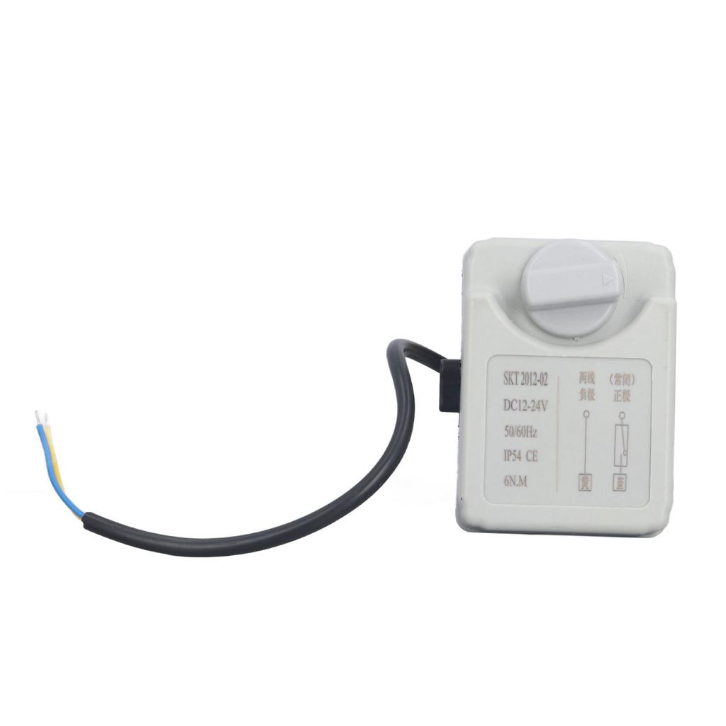 Motorisiertes Kugelhahn Manuell Automatisch 2-Draht 2-Wege Normalerweise Geschlossen DN15 Elektrisches Kugelhahn DC12‑24V