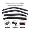 Suzuki Series Car Window Rain Guards - Injection Molded Rain Eyebrows