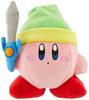 Sanei Boeki Kirby ALL STAR COLLECTION Sword Kirby Plush Toy KP09 (S) W13×D8.5×H10cm