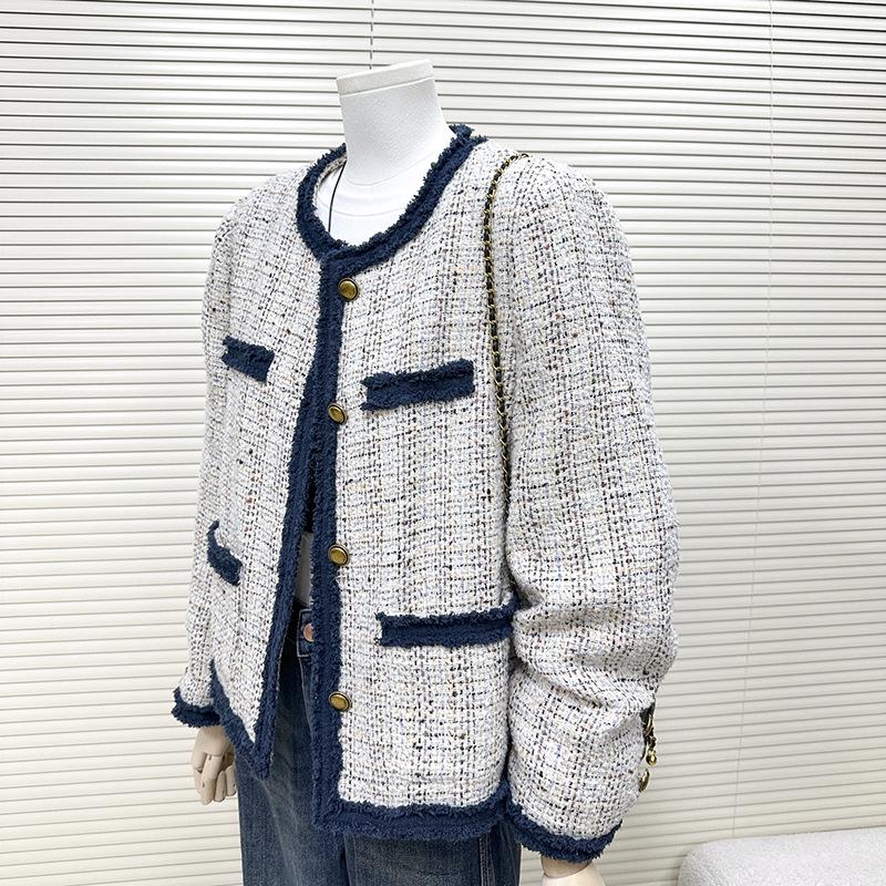 

Шикарная куртка в корейском стиле Off-White для женщин - Осенняя коллекция 2025 S