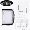 Jewelry Organizer Book with Clear Design for Earring And Brooch Storage