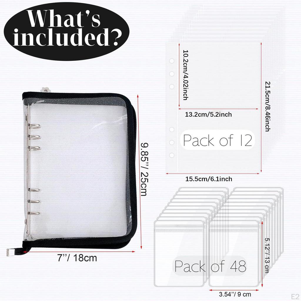 Jewelry Organizer Book with Clear Design for Earring And Brooch Storage