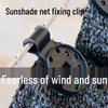 Sunshade Net Buckle Fixing Clip for Tarpaulin and Rope Adjustment