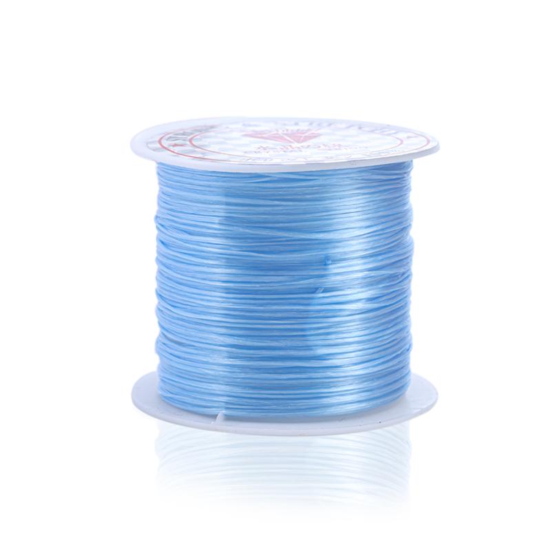 10-40M/Roll Strong Elastic Crystal Beading Cord 1mm for Bracelets Stretch Thread String Necklace DIY Jewelry Making Cords Line