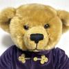 [USED] Harrods Merlin Teddy Bear, Christmas 2000