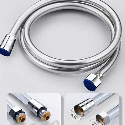 1 ks vysokotlaké PVC ruční sprchové hadice, armatura proti vinutí sprchové hlavice