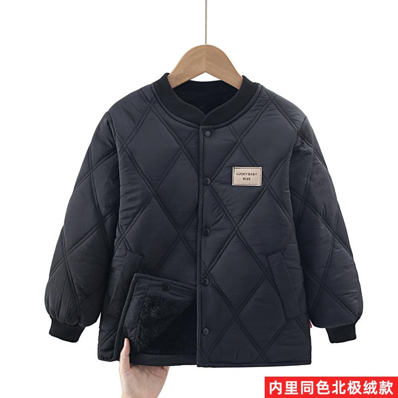 Kids Warm Thickened Padded Inner Cotton Coat School Uniform Liner For Boys And Girls