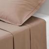 Flat Sheet - ATMOSPHERA - 180X290 - Cotton - Taupe - Plain