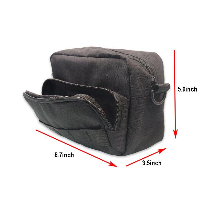 Motorcycle Bag Tool Bag Bar Front Storage Accessory Bag Shoulder Bag Waist Bag for Sport Bicycle
