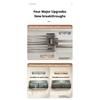 Space Aluminum Bathroom Shelf Self Adhesive Wall Mount Shower Rack No Drill Shampoo Hanger Bath Room Makeup Basket Storage Caddy