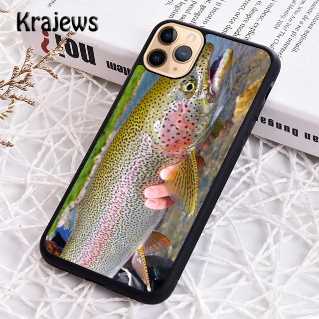 BROWN TROUT FISHING FISH Phone Case Cover For IPhone 18 17 Air 16 15 14 plus 11 12 13 pro max Plus coque Shell Fundas