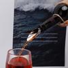 Stainless Steel Liquor Pourer Free Flow Wine Bottle Bar Tools with Stopper Set