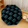 Monster Energy Print 8?Ribs Automatic Umbrella Wind Resistant Lightweight Folding Umbrella For Outdoor Travel