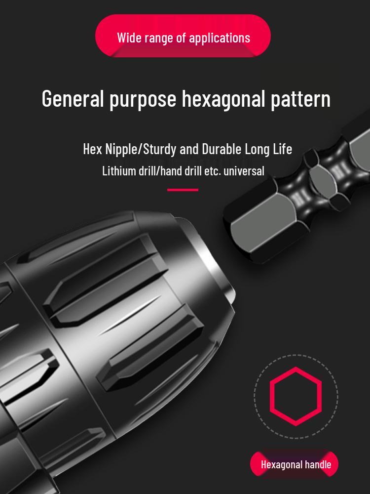 6mm All-In-One Tile and Concrete Drill Bit - Four-Flute Alloy Triangle for Glass and Cement