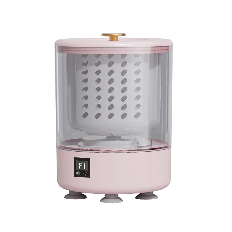 Compact Fully Automatic Washer-Dryer Combo with Blue Light Sterilization, Hand Wash Simulation for Underwear, Panties, and Socks, Large Capacity