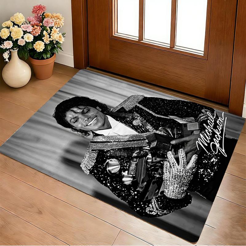 Michael Jackson Award Living Room Nonslip Area Rug Soft Carpet For Bedroom Gameoom Playroom Sofa Office Home Decor Doormat