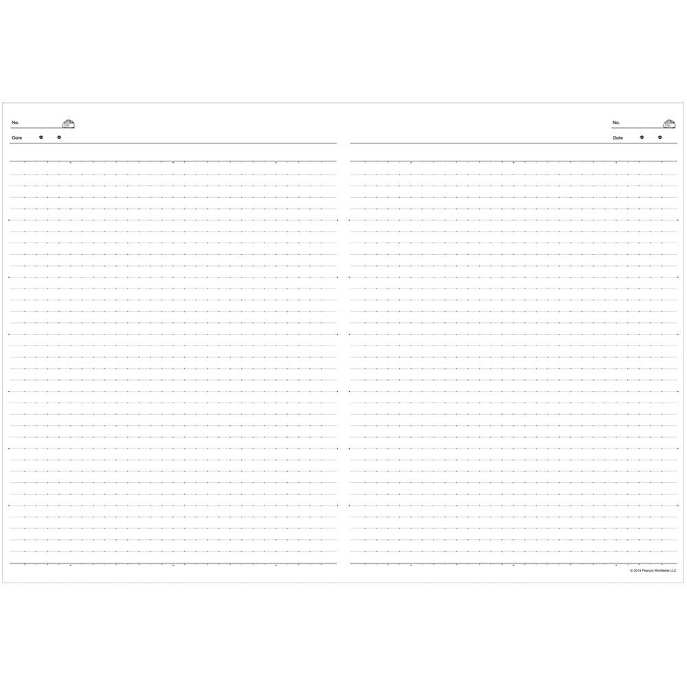 Sunstar Stationery Snoopy Campus S2637006 Notebook, B-ruled, 5-Pack,