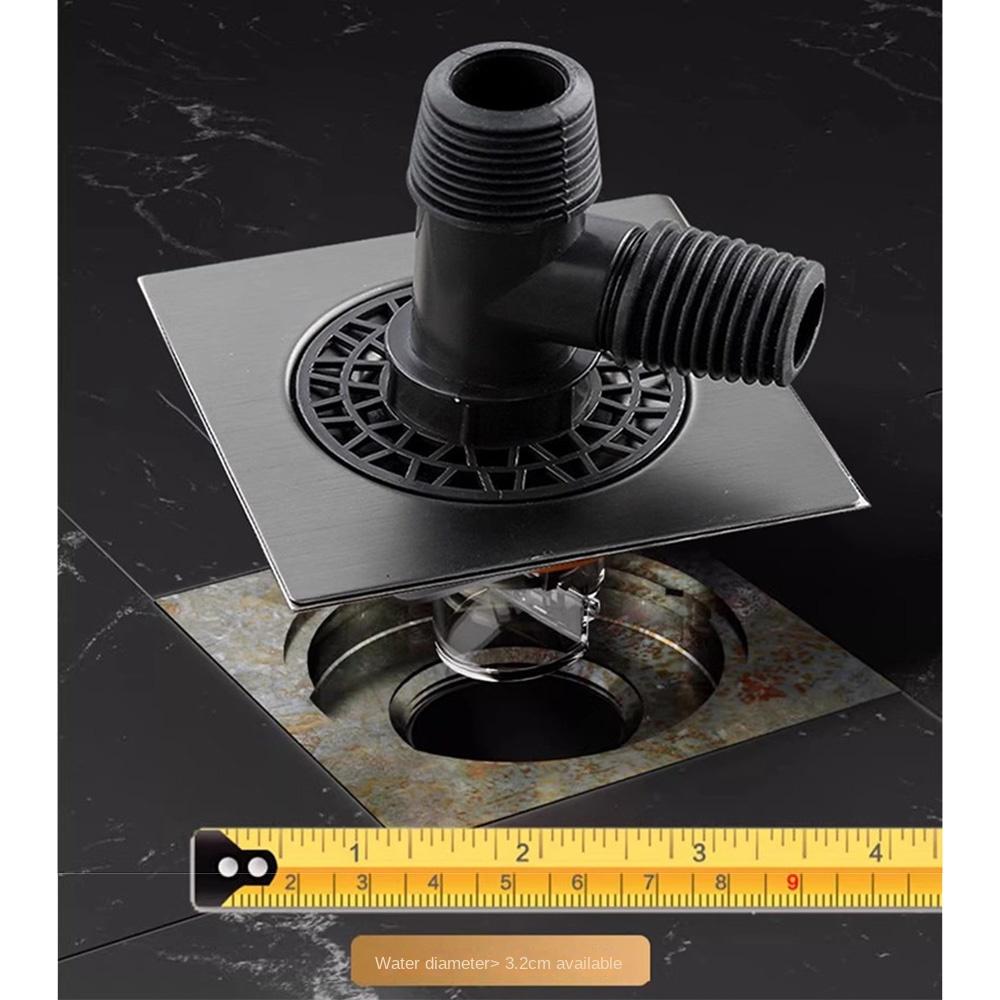 Double Purpose Sink Elbow Pipe Connector Quick Drainage Sewer Hose Adapter  Balcony