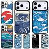 Japanese Wave Art Phone Case for iPhone 17 Air 16 15 11 12 14 13 Pro Max Shockproof Cover