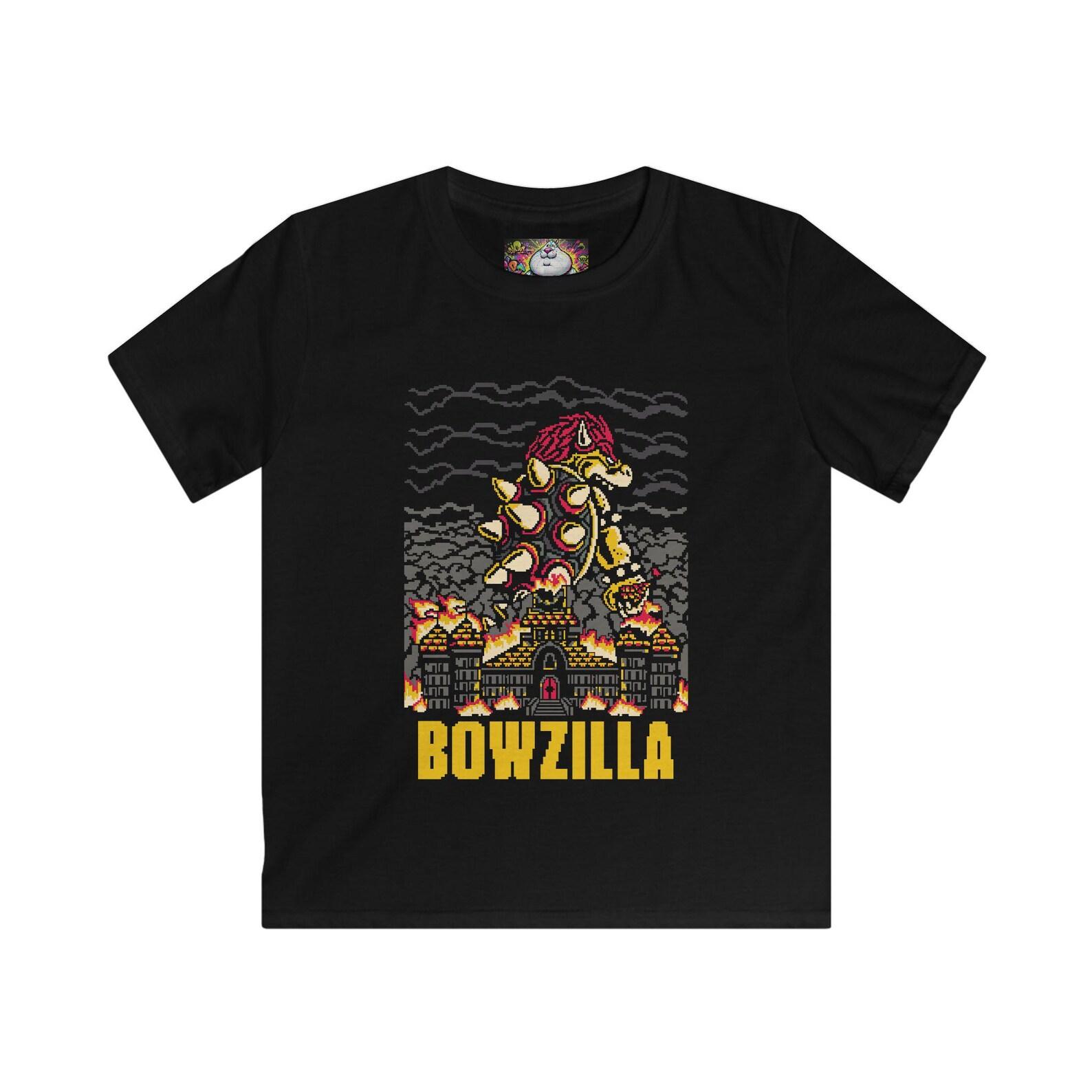 Bowzilla Kaiju City Rampage Kids Tee | Retro Monster Graphic 160