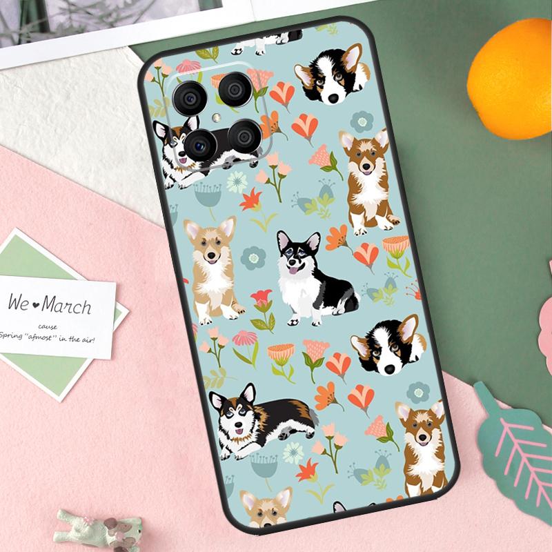 Cute Cartoon Corgi Dog Case For Honor 200 Lite 50 70 90 X9b X9a X8b X8a X8 X9 X9c Honor Magic 7 Pro 5 6 Lite Cover